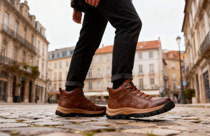⏰ Utolsó nap! 50%-os kedvezmény! 👞 Olasz valódi bőrből készült cipők 🐂 Kézzel varrva, puha és kényelmes ✅ Talpív-támasz; csökkenti a lábakra nehezedő nyomást, és egész napos kényelmet biztosít.