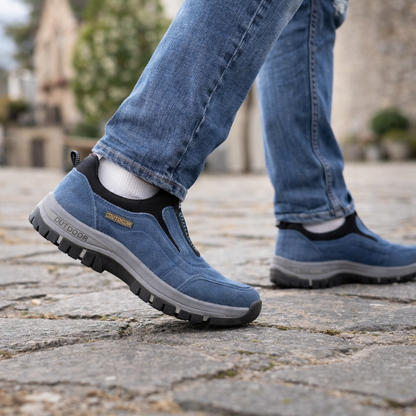 🔥 Mai ajánlat: 50% kedvezmény! 👞 Kiváló minőségű ortopédiai velúr cipők ✅ ✅ Lábboltozat-támasz: Egész napos kényelem