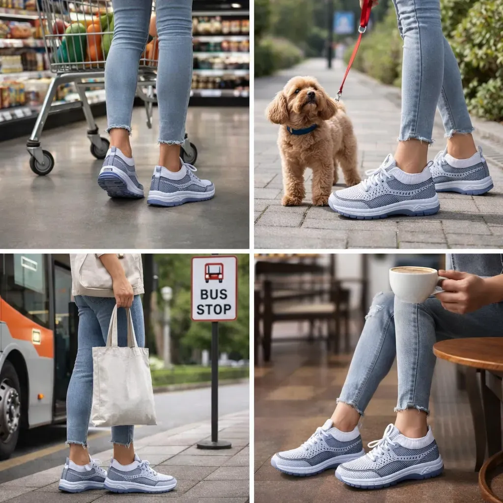 【🎁Utolsó nap az 50% kedvezményért - Ne hagyd ki!】Ergonómiailag tervezett ortopéd cipők✅️ megkönnyítik a járást.
